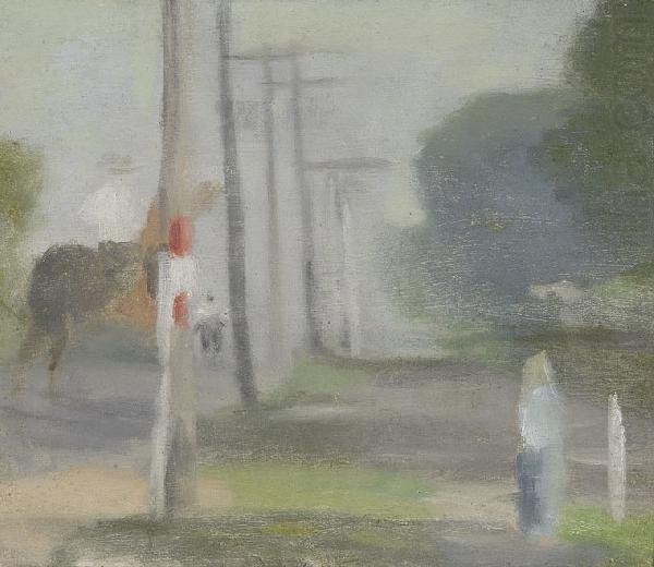 Clarice Beckett Morning Ride china oil painting image